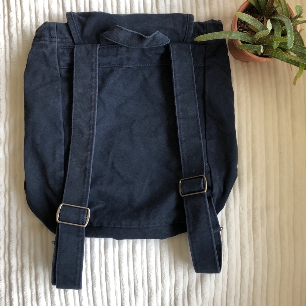 Navy Blue Backpack - Picture 3 of 5